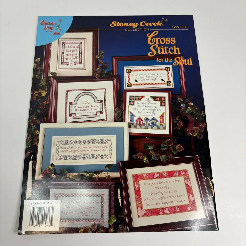 Vintage Stoney Creek Collection Cross Stitch for the Soul Pattern Book 286